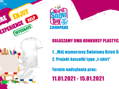 Obraz przedstawiający: Konkursy plastyczne World Snow Day