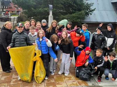 Obraz przedstawiający: Zakopane posprzątane wspólnymi siłami – 422 osoby i 162 worki odpadów...