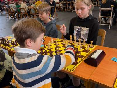 Obraz przedstawiający: I Mistrzostwa Szkół Zakopanego w Szachach