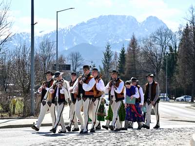 Obraz przedstawiający: Zakopane pamięta. Uroczystości Golgoty Wschodu