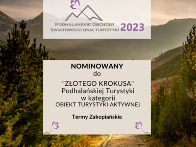 Obraz przedstawiający: Głosujemy na Termy Zakopiańskie