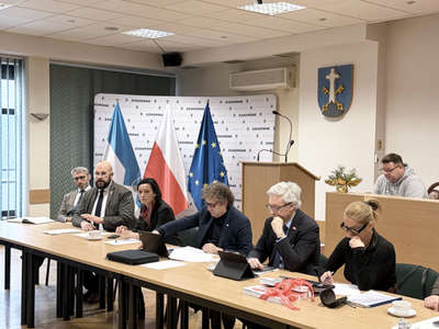 Obraz przedstawiający: Spotkanie Parlamentarnego Zespołu ds. zrównoważonego rozwoju turystyki na terenach górskich...