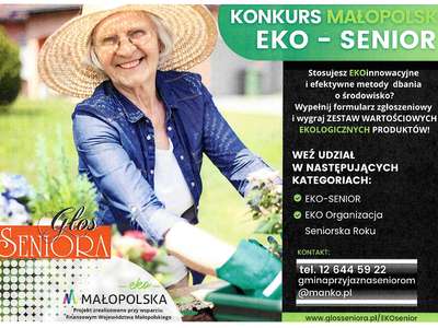 Obraz przedstawiający: Konkurs Małopolski – EKOsenior