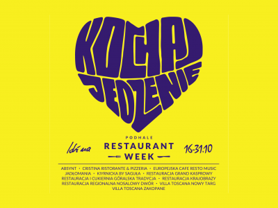 Obraz przedstawiający: Rusza jubileuszowy Restaurant Week - Miłość do jedzenia!