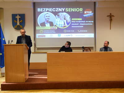 Obraz przedstawiający: Konferencja Bezpieczny Senior