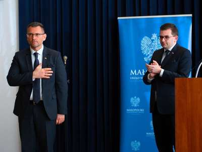 Obraz przedstawiający: Spotkanie z Wojewodą dotyczące pomocy dla uchodźców