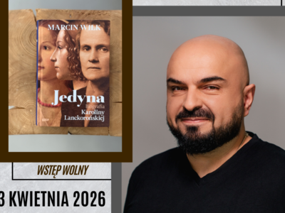 Obraz przedstawiający: Spotkanie autorskie z Marcinem Wilkiem