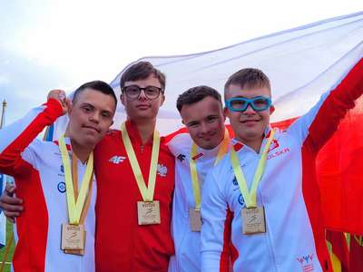 Obraz przedstawiający: Sukcesy i rekordy Małopolskich Sportowców HANDICAPu w Mistrzostwach Europy VIRTUS...