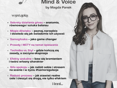 Obraz przedstawiający: ​ANATOMIA BRZMIENIA - mind & voice