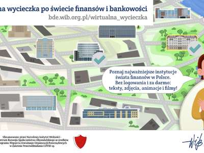 Obraz przedstawiający: Wirtualna wycieczka po świecie finansów