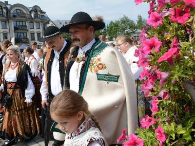 Obraz przedstawiający: Góralski korowód zaprosił na Festiwal