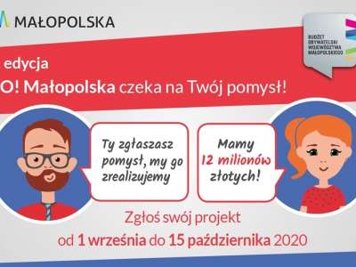 Obraz przedstawiający: Zgłoś zadanie do BO Małopolska i zmień swoją okolicę!