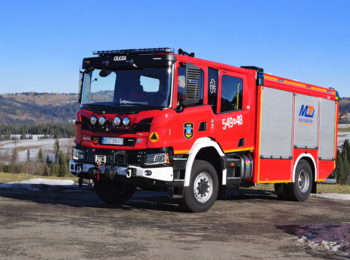 Obraz przedstawiający: Nowy wóz strażacki dla OSP Olcza