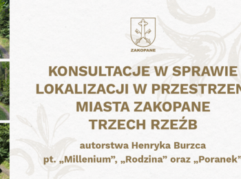 Obraz przedstawiający: Lokalizacja rzeźb autorstwa Henryka Burzca - konsultacje społeczne