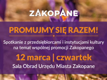Obraz przedstawiający: Promujmy się razem - spotkanie z przedsiębiorcami