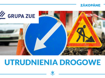 Obraz przedstawiający: Uwaga! Zamknięcie ul. Smrekowej 27 i 28 listopada