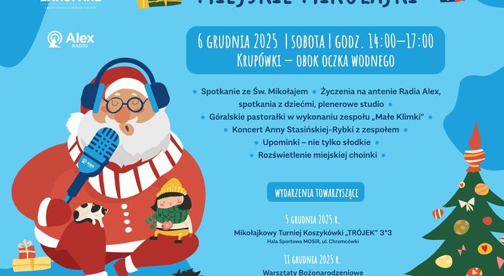 Obraz przedstawiający: ZAKOPIAŃSKIE
MIKOŁAJKI Z RADIEM ALEX – ROZPOCZYNAMY CZAS PEŁNY MAGII!