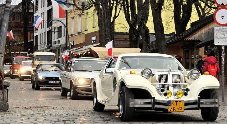 Obraz przedstawiający: Parada Niepodległości Weteranów Szos