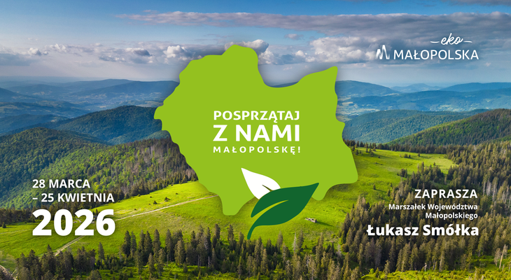 Obraz przedstawiający: Posprzątaj z nami Małopolskę!