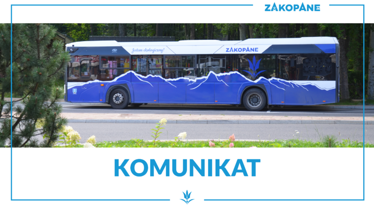 Obraz przedstawiający: Zmiany w komunikacji miejskiej w Zakopanem