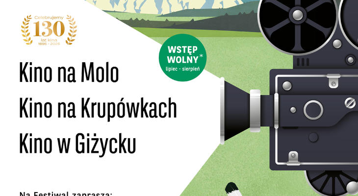 Obraz przedstawiający: 1 lipca rusza 18. edycja najdłuższego wakacyjnego festiwalu filmowego w Polsce BNP Paribas Kino Letnie Sopot-Zakopane