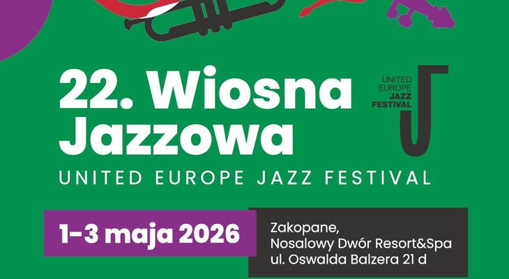 Obraz przedstawiający: 22. Wiosna Jazzowa Zakopane 2026