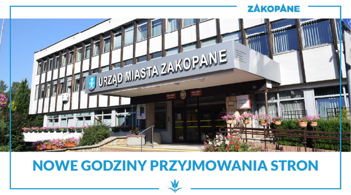 Obraz przedstawiający: Wydłużone godziny przyjmowania mieszkańców w Urzędzie Miasta Zakopane