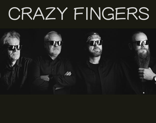 Obraz przedstawiający: Zaproszenie na koncert zespołu The Crazy Fingers