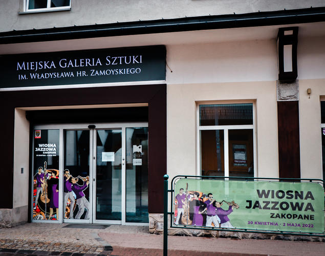 Miejska Galeria Sztuki zamknięta dla zwiedzających podczas Wiosny Jazzowej Zakopane