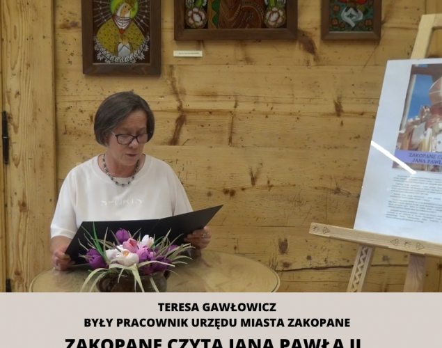 Były pracownik Urzędu Miasta Zakopane Teresa Gawłowicz