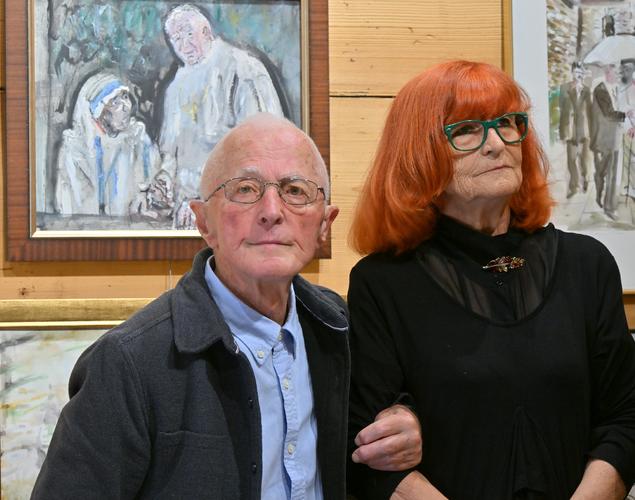 Wernisaż wystawy "Arkadiusz Waloch. Kolekcja papieska. Malarstwo i rysunek"