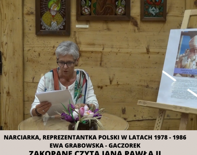 Narciarka, reprezentantka Polski w latach 1978 - 1986 Ewa Grabowska - Gaczorek