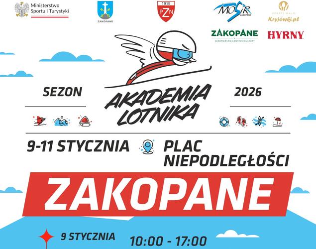 Obraz przedstawiający: Akademia Lotnika wraca do Zakopanego – startuje trzecia edycja „wyskokowego” wydarzenia!