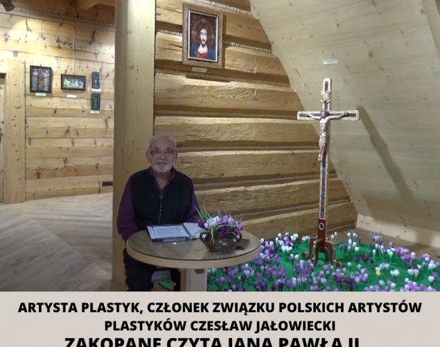 Artysta rzeźbiarz, członek Związku Polskich Artystów Plastyków Czesław Jałowiecki