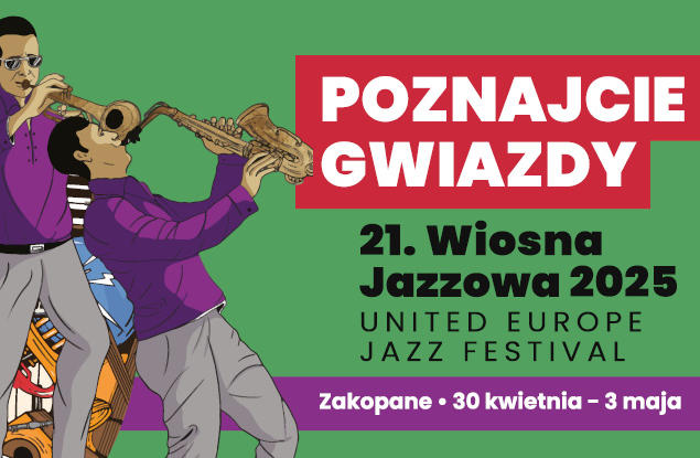 Obraz przedstawiający: Program 21 Wiosny Jazzowej - United Europe Jazz Festival