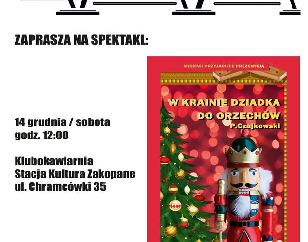 Spektakl marionetkowy "W krainie dziadka do orzechów"