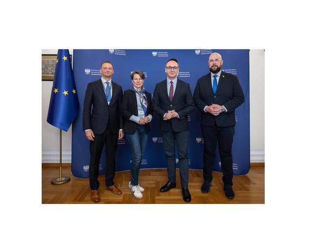 Spotkanie Burmistrza Łukasza Filipowicza z Ministrem Infrastruktury Dariuszem Klimczakiem