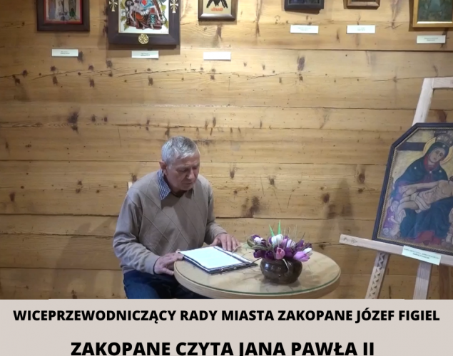 Wiceprzewodniczący Rady Miasta Zakopane Józef Figiel