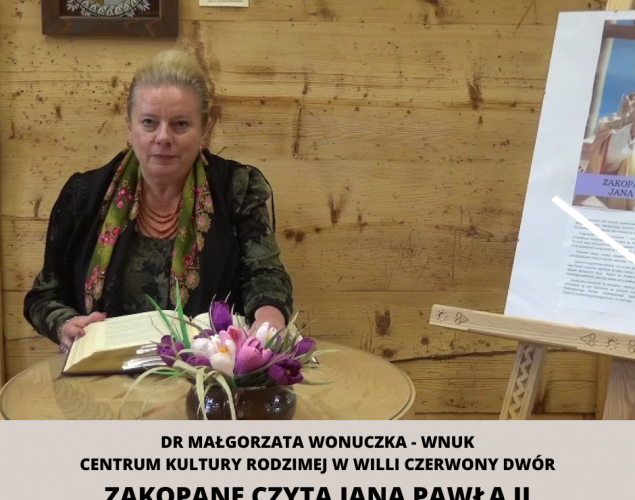 Małgorzata Wonuczka - Wnuk, Centrum Kultury Rodzimej w willi Czerwony Dwór