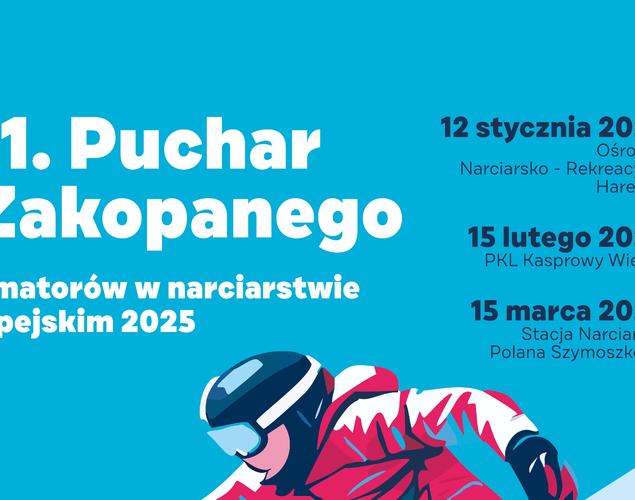Rusza Puchar Zakopanego Amatorów w narciarstwie alpejskim.