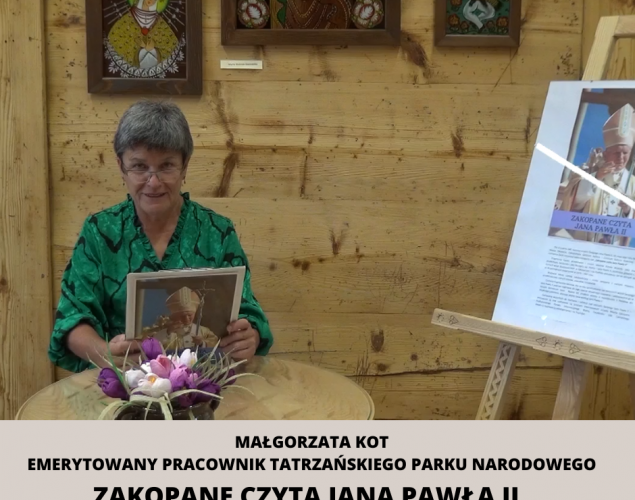 Emerytowany pracownik Tatrzańskiego Parku Narodowego Małgorzata Kot