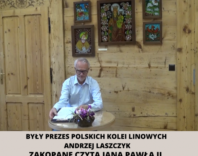 Były prezes Polskich Kolei Linowych Andrzej Laszczyk