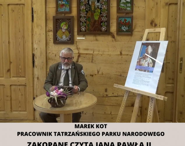 Pracownik Tatrzańskiego Parku Narodowego Marek Kot