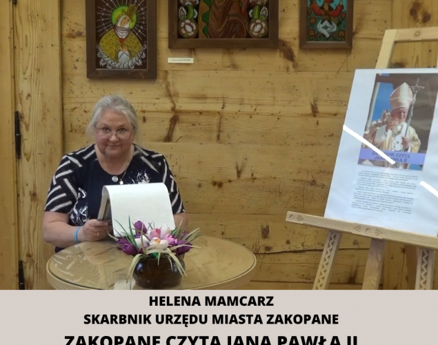 Skarbnik Urzędu Miasta Zakopane Helena Mamcarz