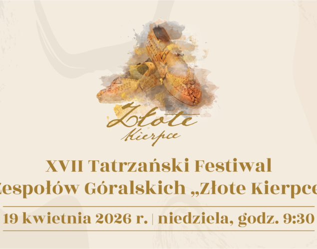 Obraz przedstawiający: Na Festiwal Złote Kierpce zapraszamy 19 kwietnia