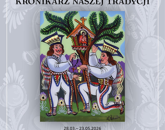 Obraz przedstawiający: Zaproszenie na wernisaż wystawy „ZDZISŁAW WALCZAK. KRONIKARZ NASZEJ TRADYCJI”