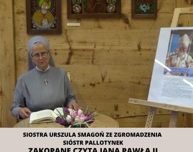 Siostra Urszula Smagoń ze Zgromadzenia Sióstr Pallotynek