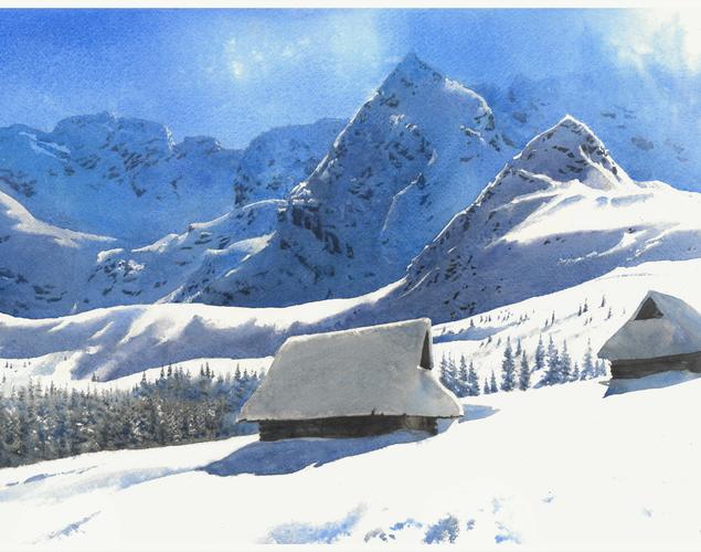 Tatry na akwarelach Michała Suffczyńskiego