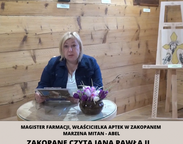 Magister farmacji, właścicielka aptek w Zakopanem Marzena Mitan - Abel