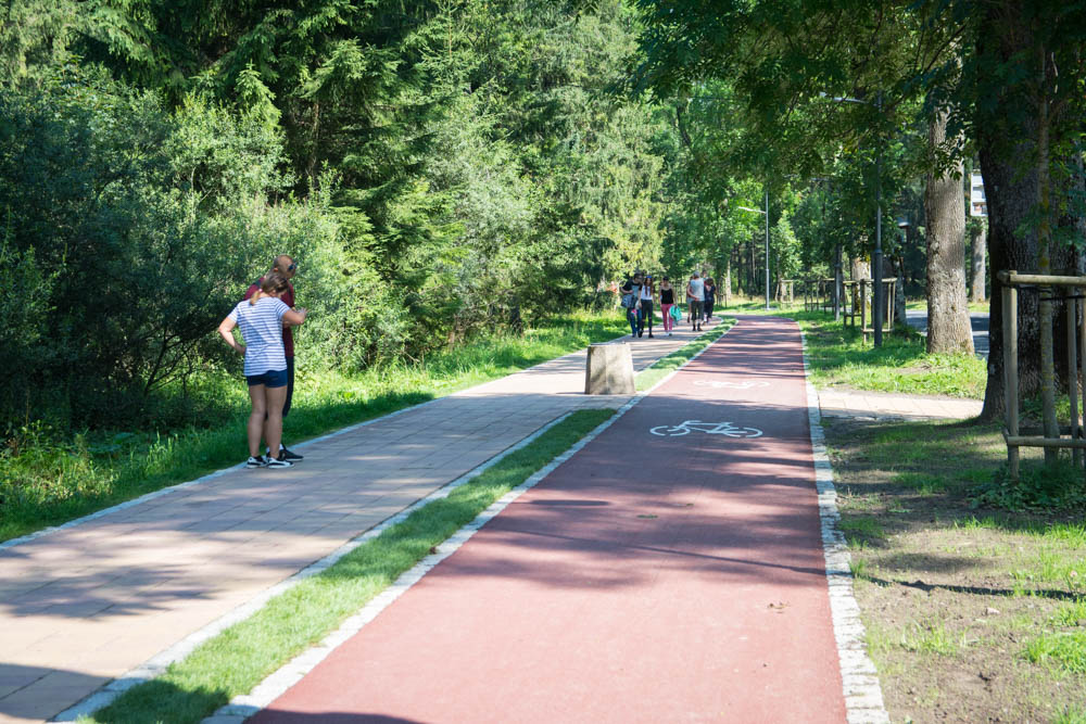 Zdjęcie 5 Ścieżka rowerowa na ulicy Przewodników Tatrzańskich